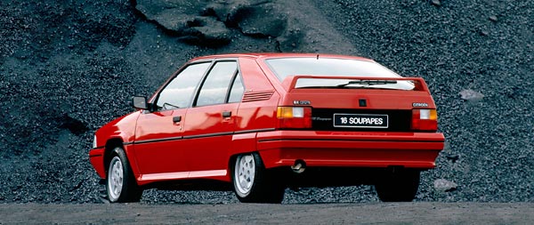1988 Citroen BX GTi wide wallpaper thumbnail.