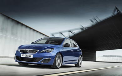 2015 Peugeot 308 GT wallpaper thumbnail.